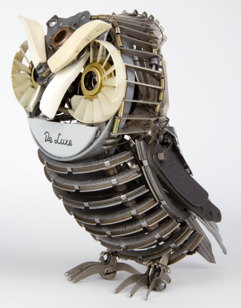 jeremy mayer typewriter bird via this is colossal on the happy list