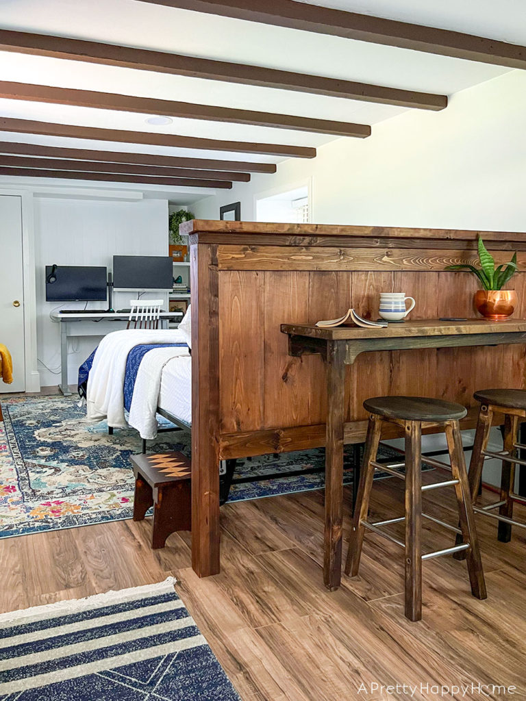 Reclaimed Kitchen Bar From An Old Piano