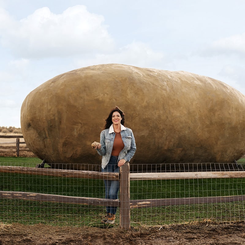 Big Idaho Potato Hotel via Airbnb on the happy list