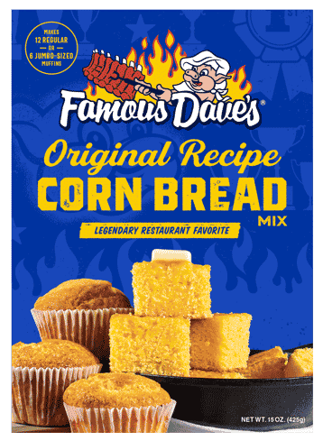 famous dave's cornbread mix from walmart on the happy list