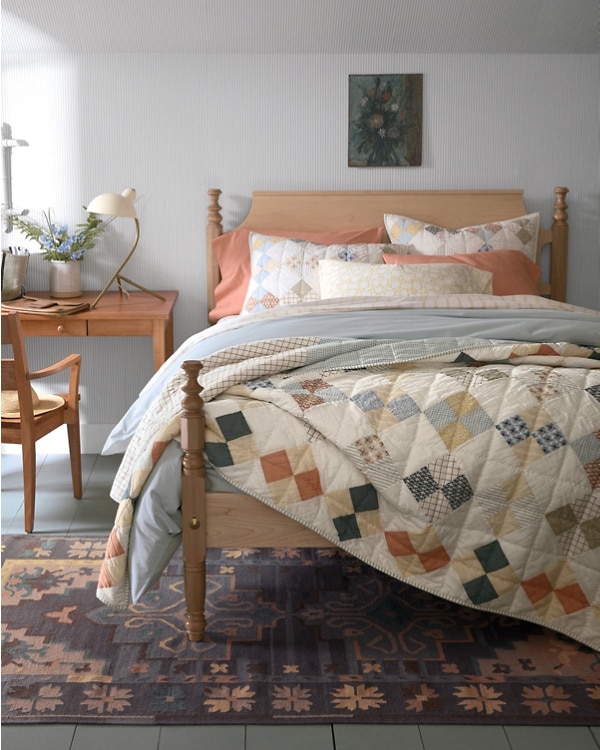 garnet hill homestead pieced quilt in praise of patchwork quilts