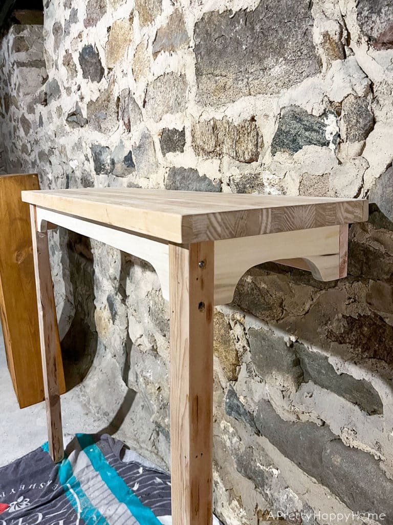 Reclaimed Kitchen Bar From An Old Piano