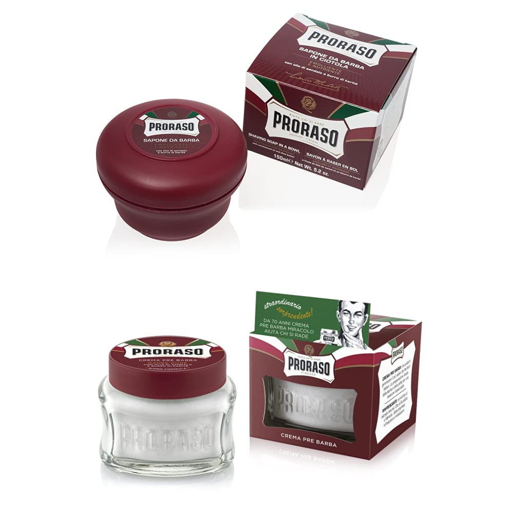 Proraso Shaving Soap on the happy list via amazon