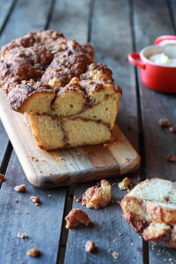 cinnamon crunch braided brioche bread Half Baked Harvest on the happy list