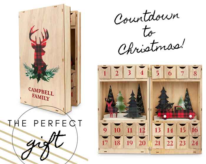 customized advent calendar love and luxe handmade via etsy in praise of pretty advent calendars