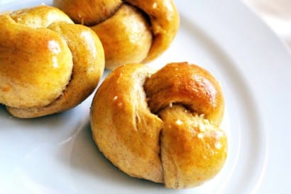 sweet potato garlic knots by neil and jessica at kohler via tasty kitchen 4 bread recipes i made on repeat