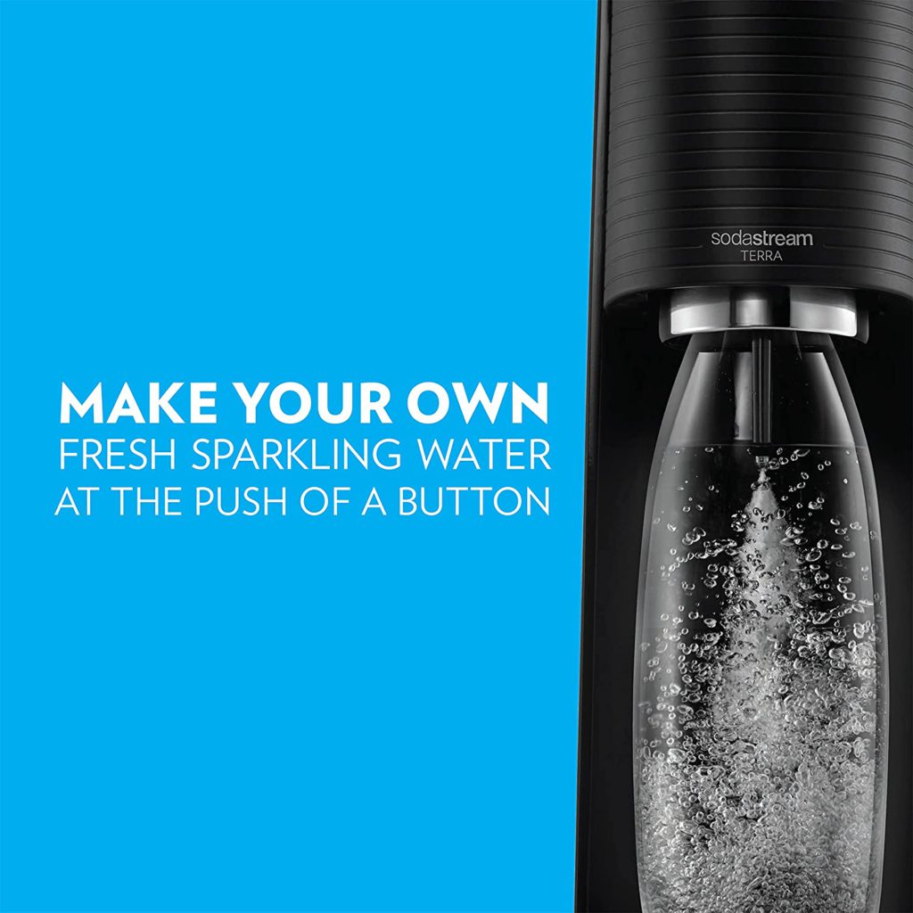 sodastream from amazon use it to make bagged lettuce last longer on the happy list