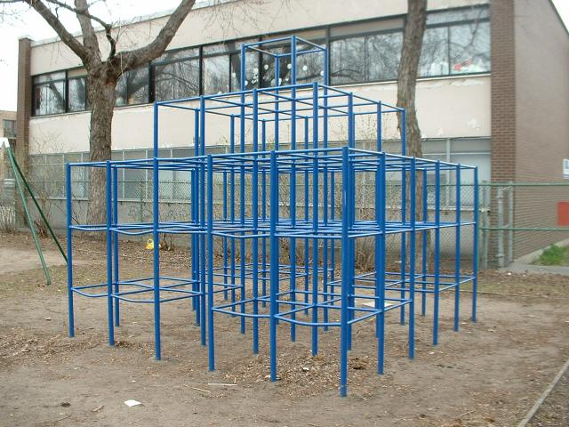 jungle gym via wikimedia on the happy list