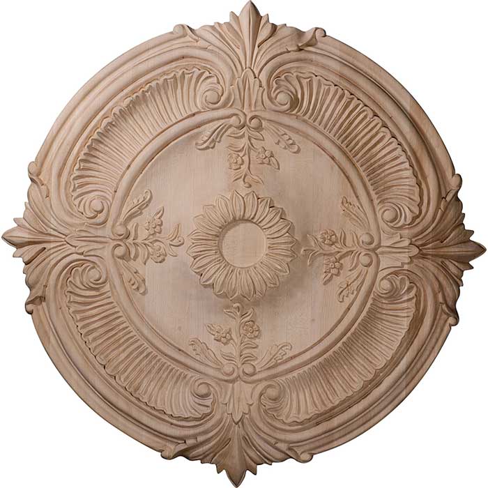 wood marseilles ceiling medallion from more than molding in praise of ceiling medallions