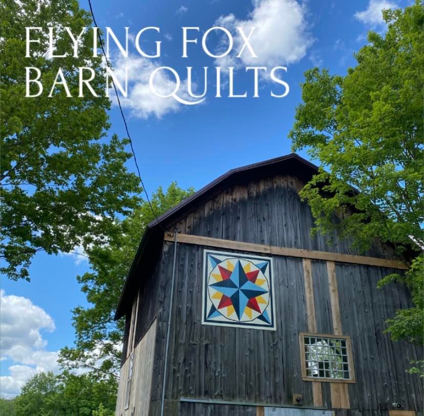 barn quilt by flying fox barn quilts via facebook on the happy list