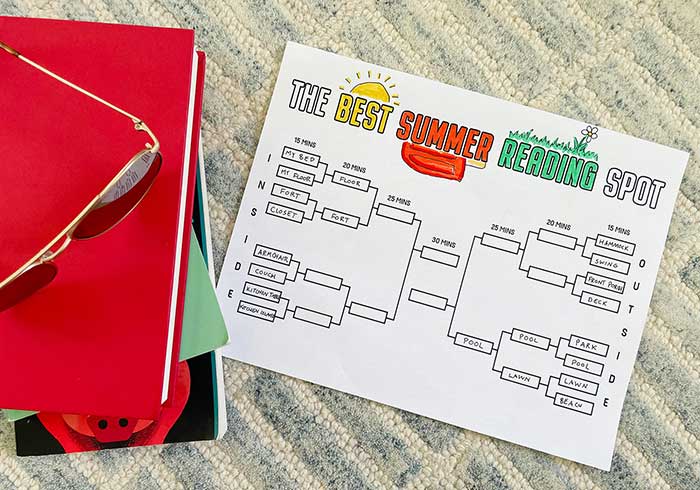 summer reading spot bracket free printable by young house love on the happy list