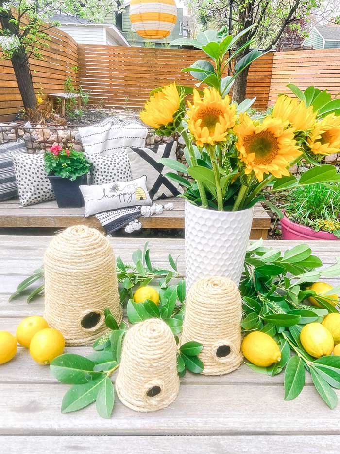 diy beehive decor by tatertots and jello on the happy list