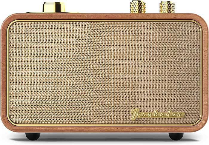 troubadour bluetooth speaker via amazon in praise of pretty bluetooth speakers that look good in your home