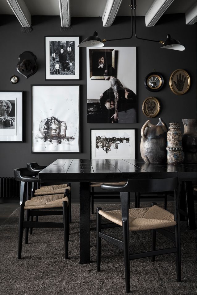 dark wall with dark pictures frames when to match frames to wall color photo by splendid habitat