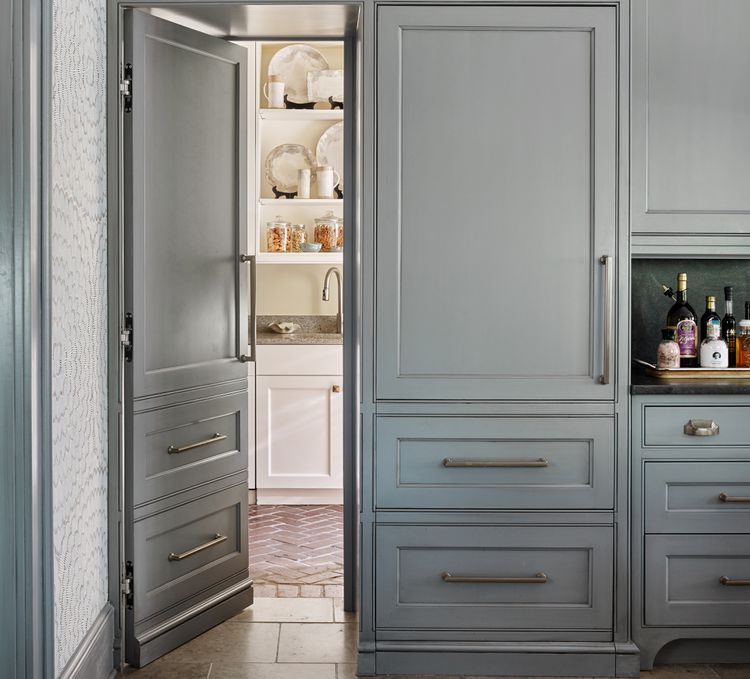 bhg secret cabinetry hidden door murphy door photo by emily followill via better homes and gardens on the happy list