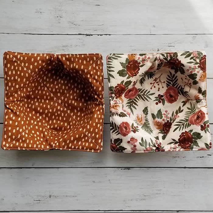 set of two bowl cozies from 54 rustic via etsy in praise of bowl cozies for fall