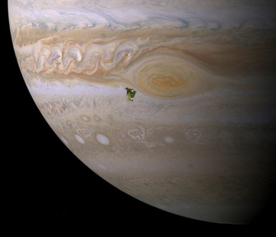 north america on jupiter image by john brady of astronomy central via Vox on the happy list