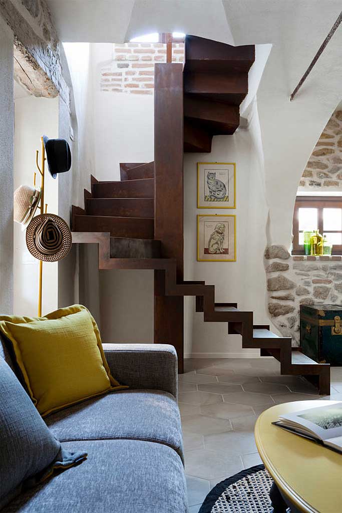 Photo by Женя Жданова italian county home with stone walls via town and country living on the happy list