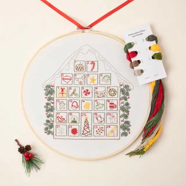 stitch a day advent calendar from uncommon goods 2023 advent calendars for kids and adults