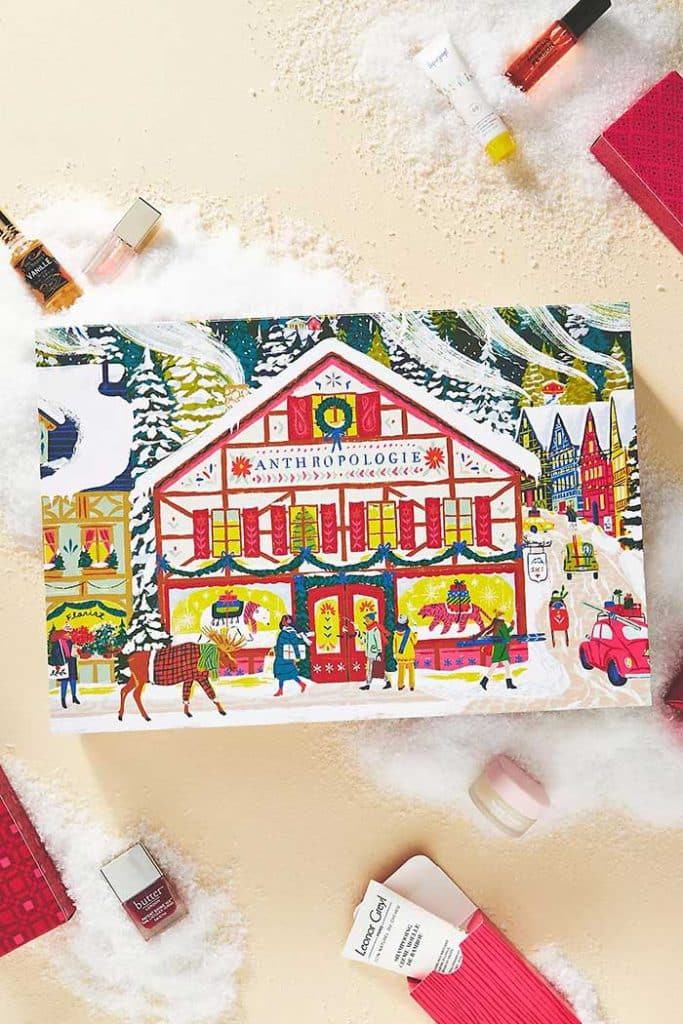 george and viv beauty advent calendar from anthropologie 2023 advent calendars for kids and adults