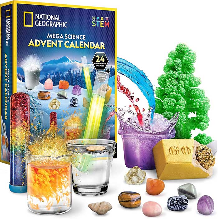 national geographic science advent calendar from amazon 2023 advent calendars for kids and adults
