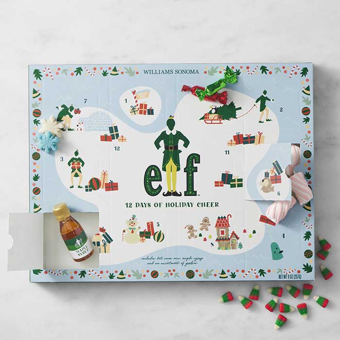 2023 elf advent calendar from williams sonoma 2023 advent calendars for kids and adults