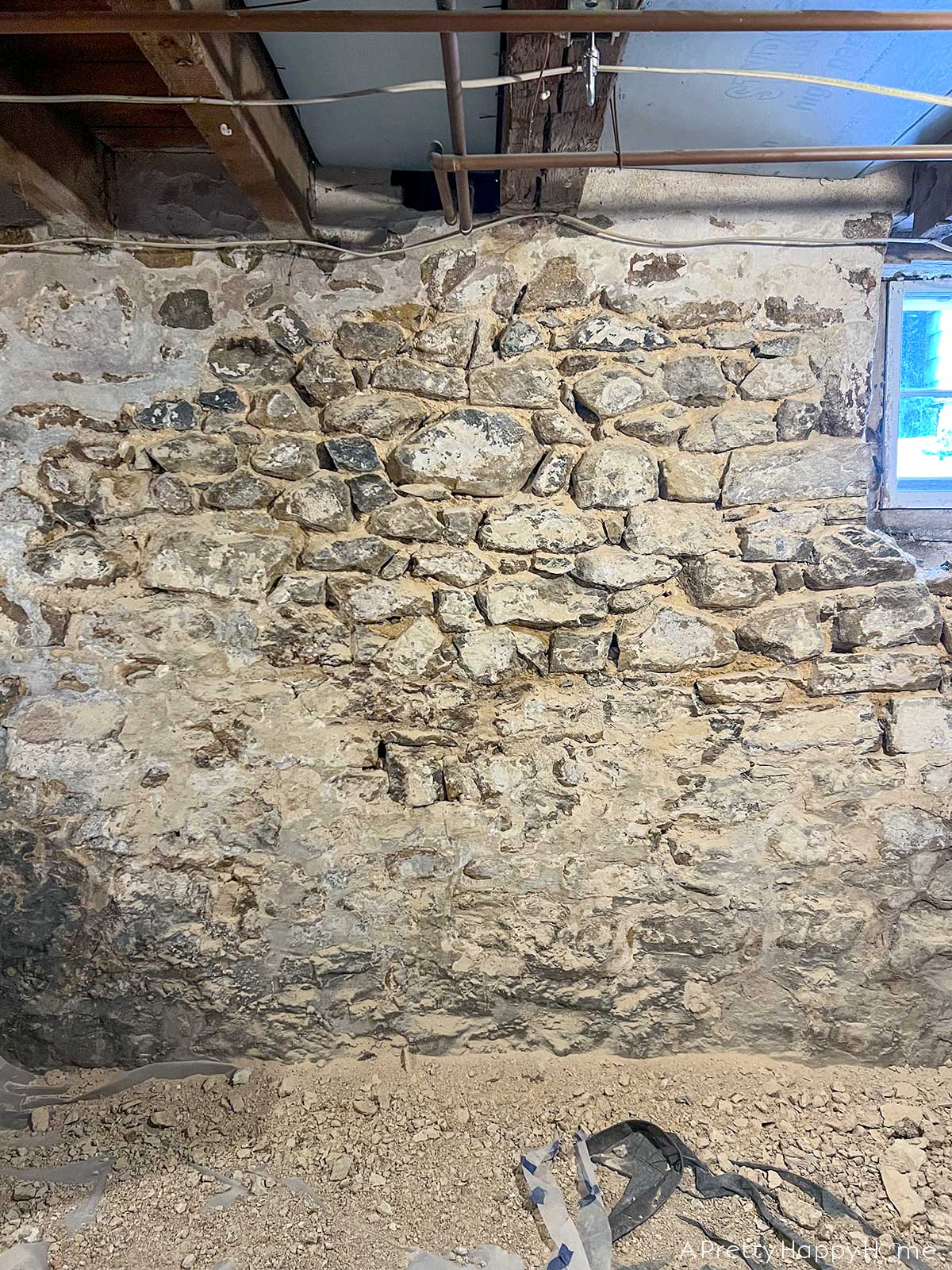 what we didn't anticipate when repointing our stone walls in the basement ourselves repointing stone walls takes a lot of time