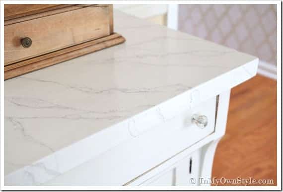 faux paint techniques for white carrara marble by in my own style on the happy list