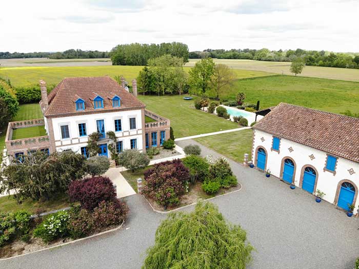 chateau for sale in palaise france via desire to inspire on the happy list