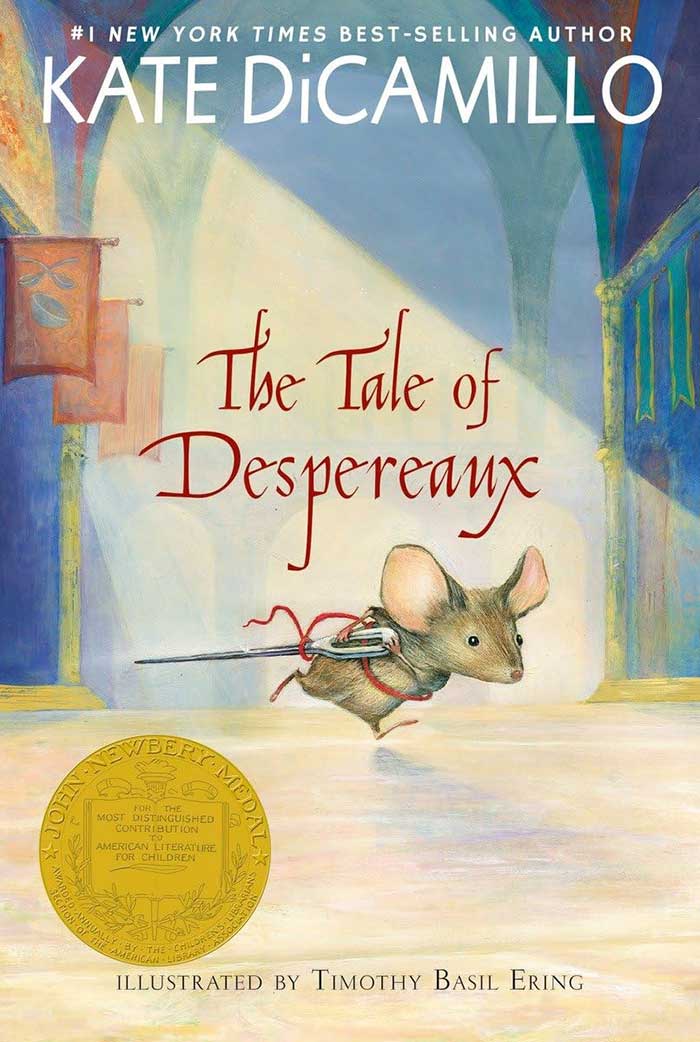 the tale of despereaux by kate dicamillo on the happy list