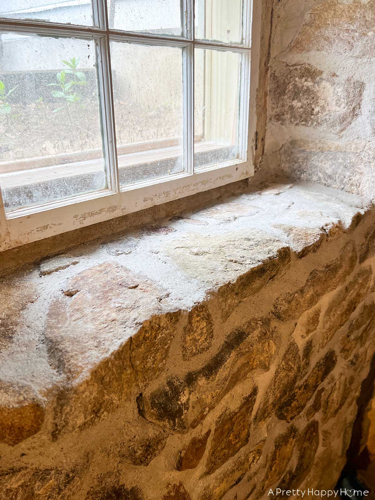 Stone Windowsills after repair and repointing