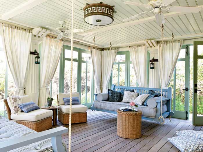 photo by jonny valiant for southern living blue green seaside florida sleeping porch on the happy list