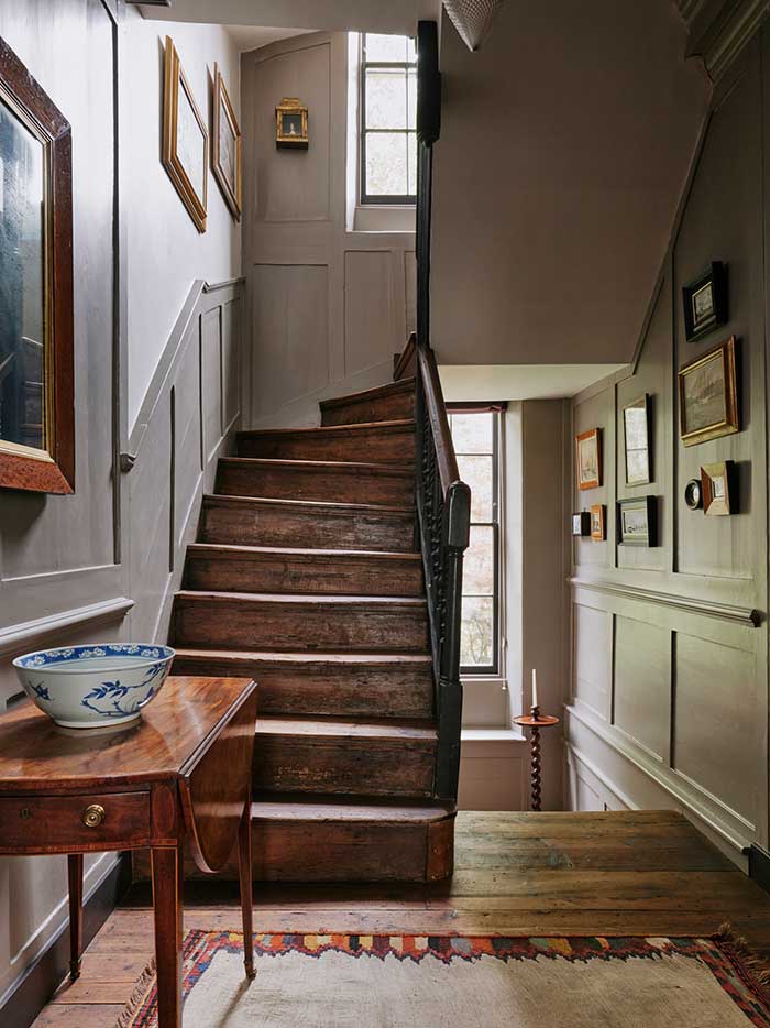 christopher horwood photo for house and garden uk wonky set of stairs in 18th century home on the happy list