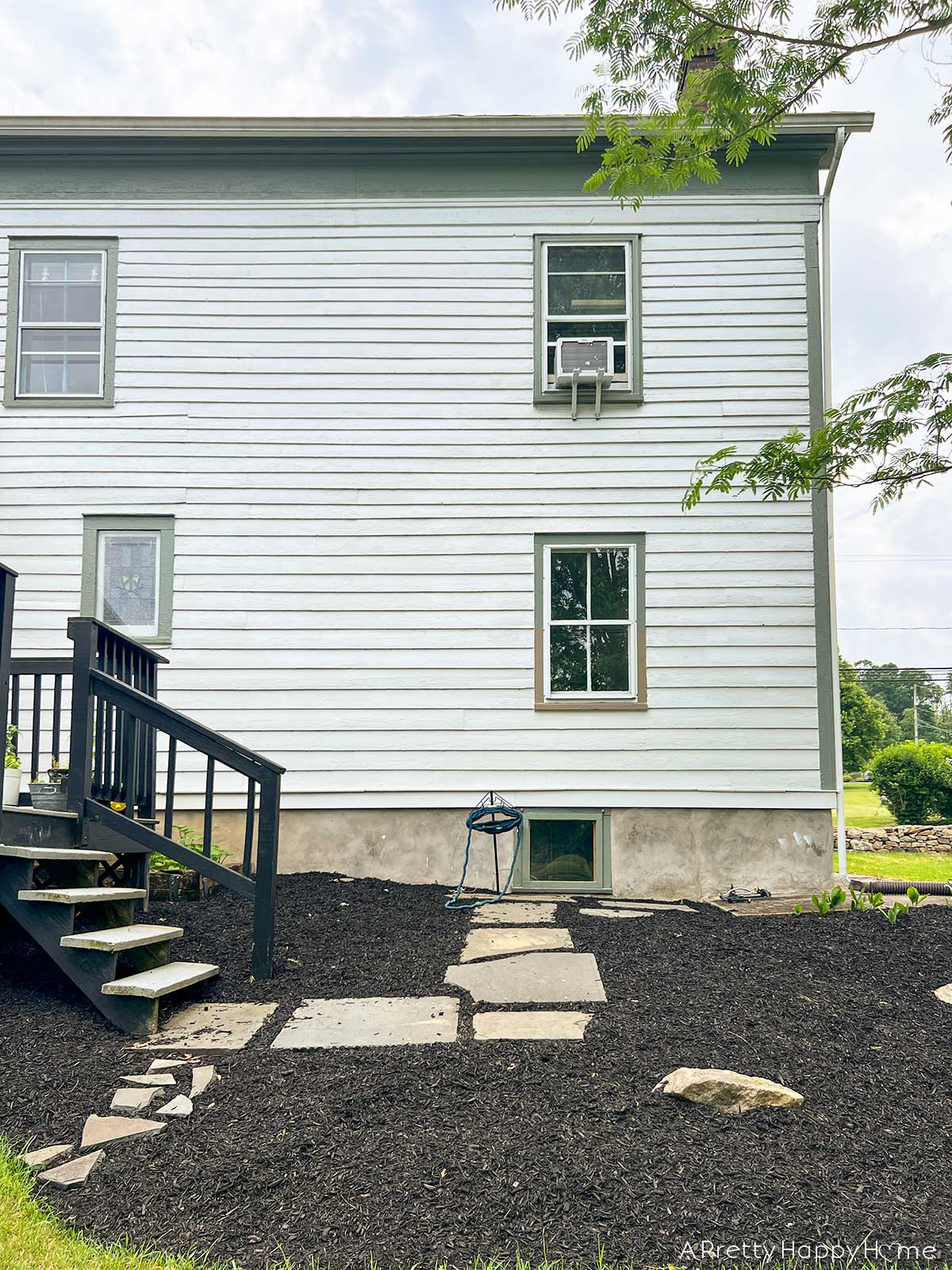 saving historic window drip edge trim detail on a 250 year old colonial farmhouse