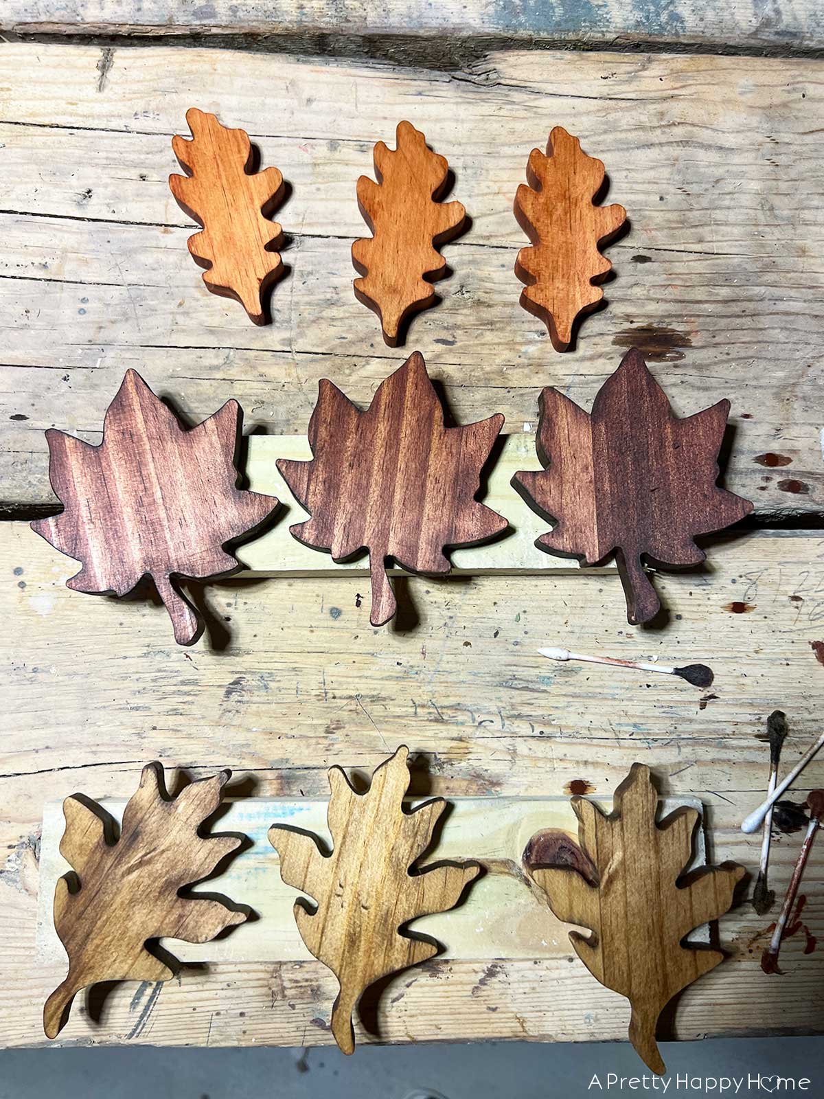 how to make a fall wood leaf wreath fall wreath ideas diy wreath ideas using wood leaves