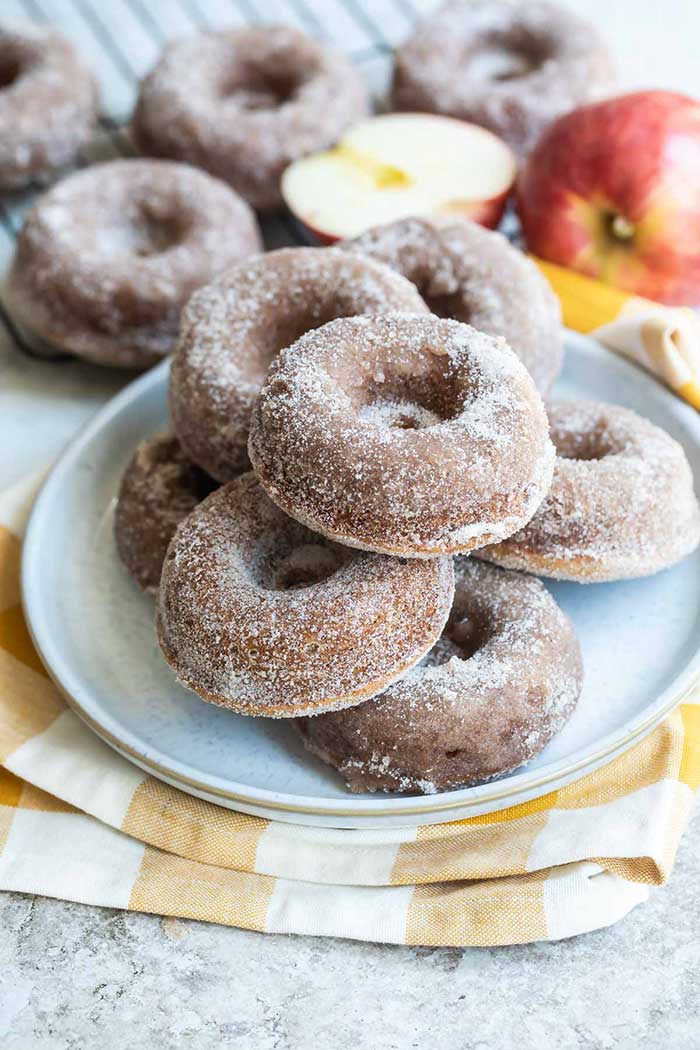 culinary hill apple cider donut recipe on the happy list