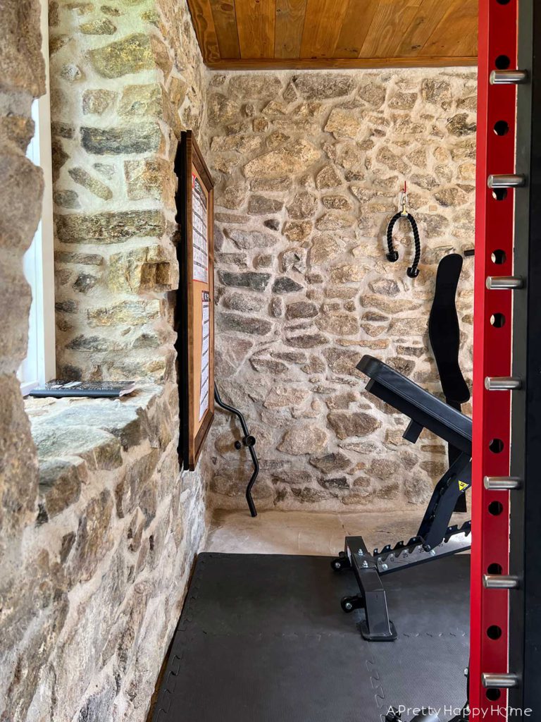 european inspired home gym in new jersey with ritfit weightlifting system