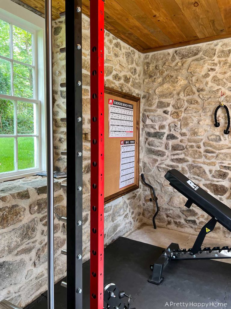 european inspired home gym in new jersey with ritfit weightlifting system