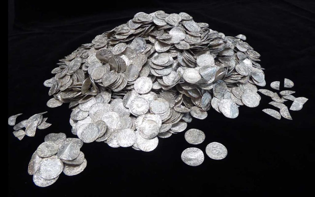 chew valley hoard of coins credit to the british museum via good news only network on the happy list