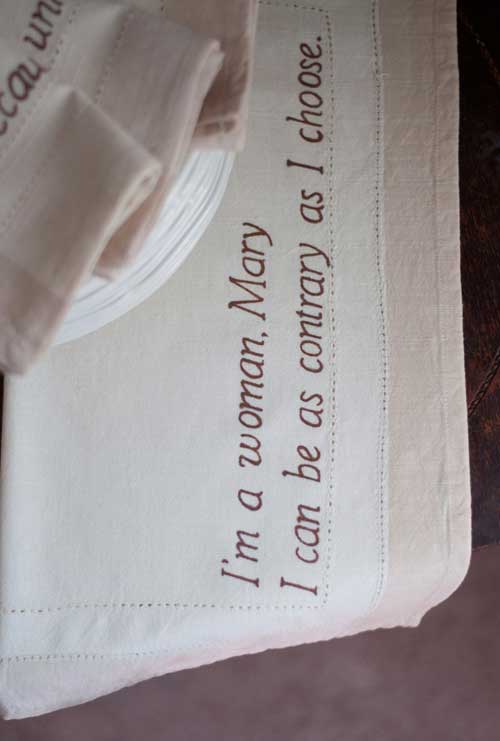 downton abbey quote napkin diy by design mom and amy christie on the happy list