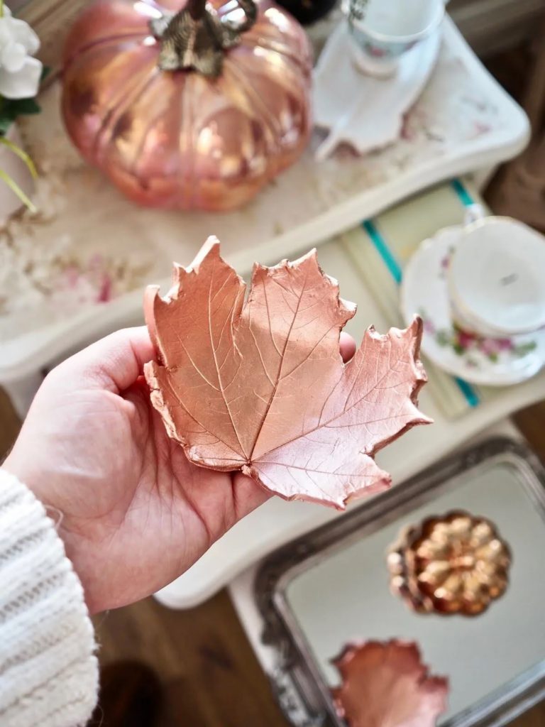 leaf air clay trinket dish by dainty dress diaries on the happy list