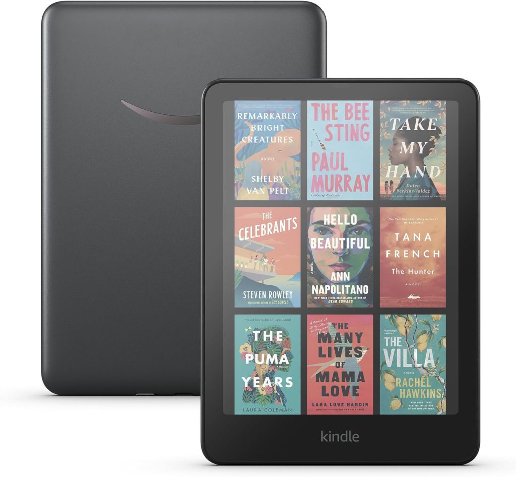 kindle colorsoft via amazon on the happy list