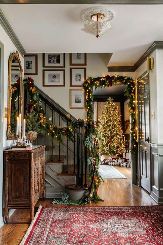 colonial christmas decor blesser house on the happy list