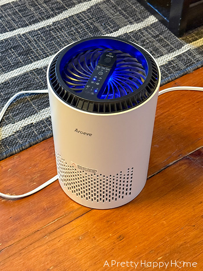 aroeve air purifier great for allergies and persistent cough on amazon