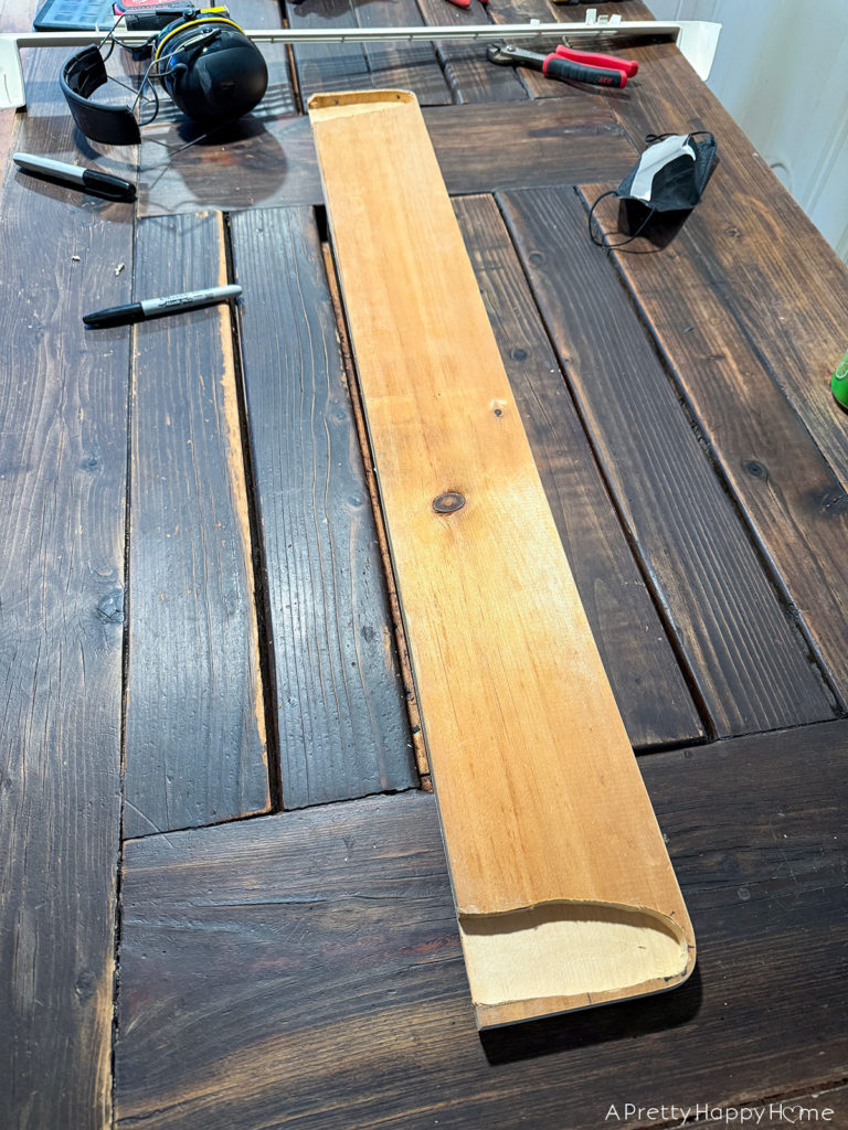 Building In Our Fridge: Four Ways To Customize A Fridge shaker style cabinet around fridge using tongue and groove construction. remove plastic hinge covers on top of fridge and make new wood hinge cover