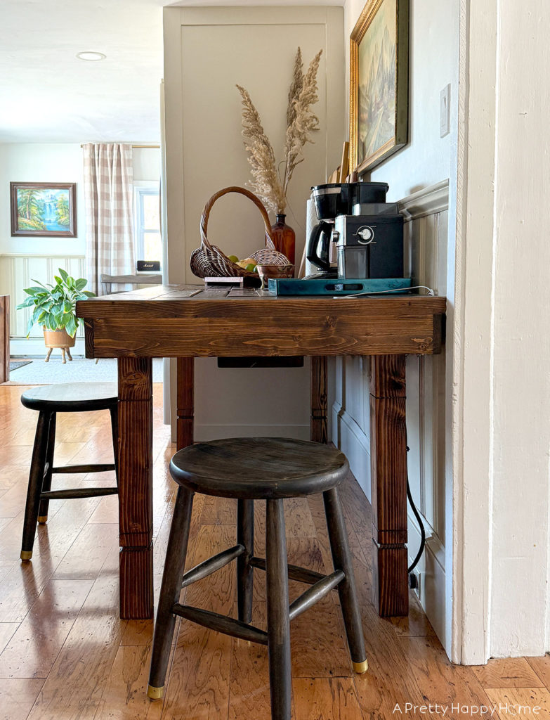 diy mission style table legs from 4x4 posts