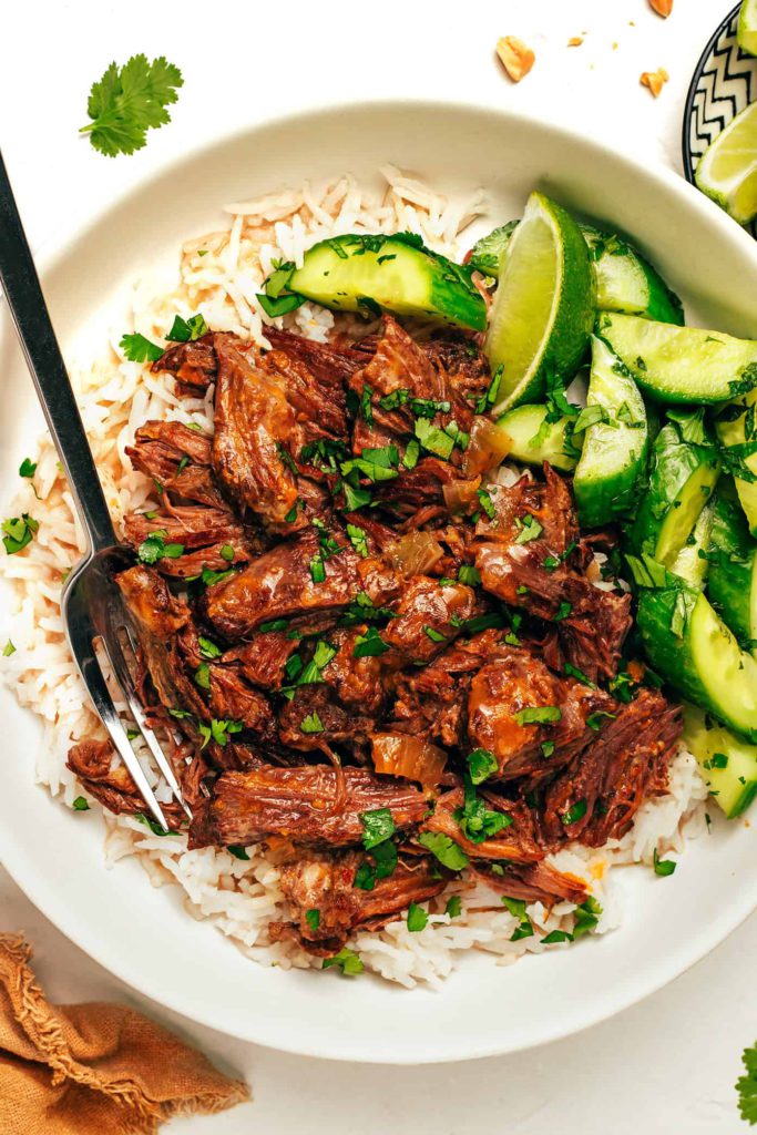 coconut curry beef in crock pot from gimme some oven on the happy list