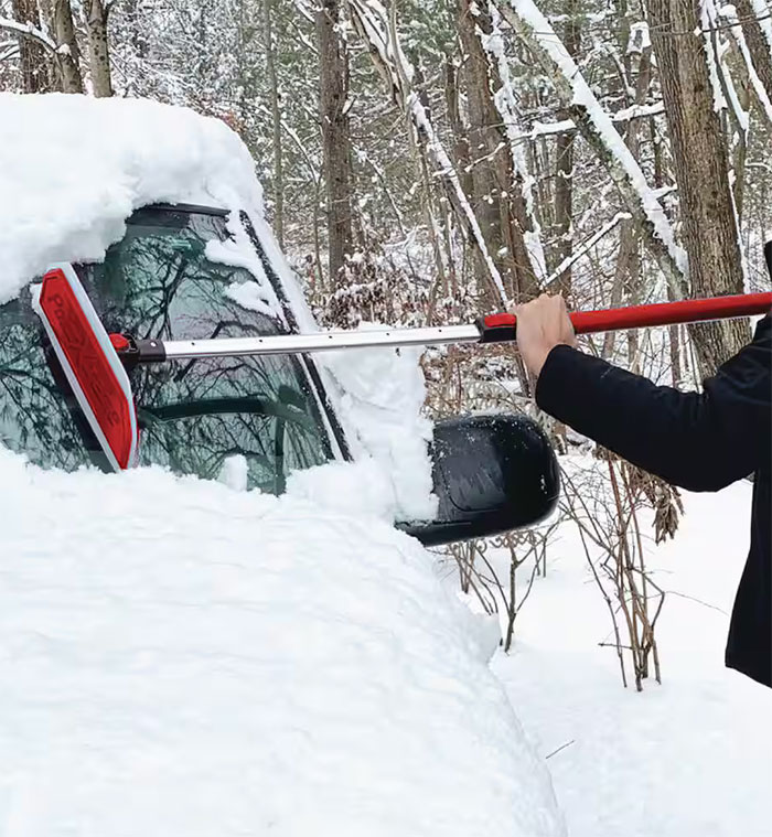 silicone snow scraper snow plow for car from home depot on the happy list