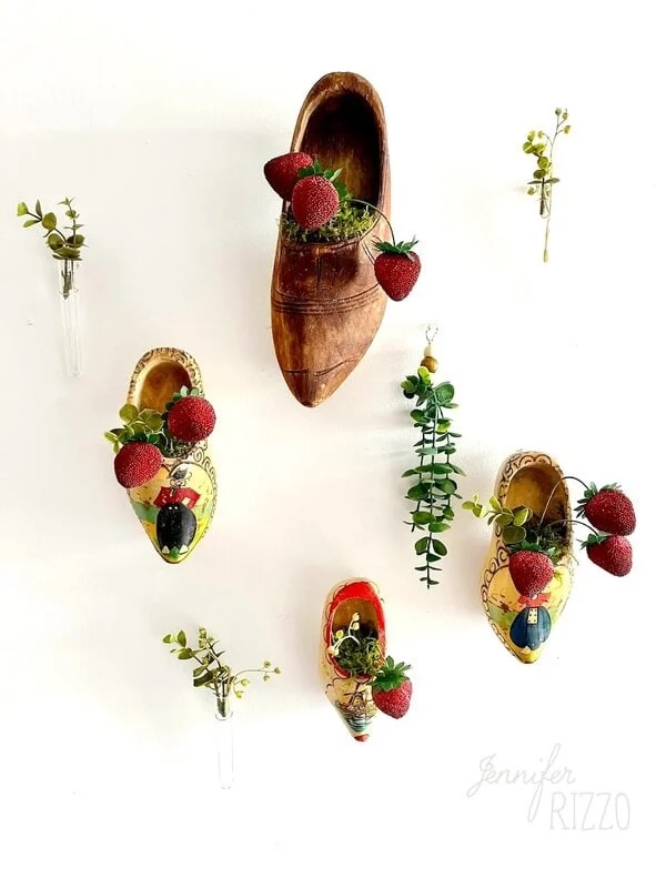 wooden dutch shoe as home decor from jennifer rizzo on the happy list