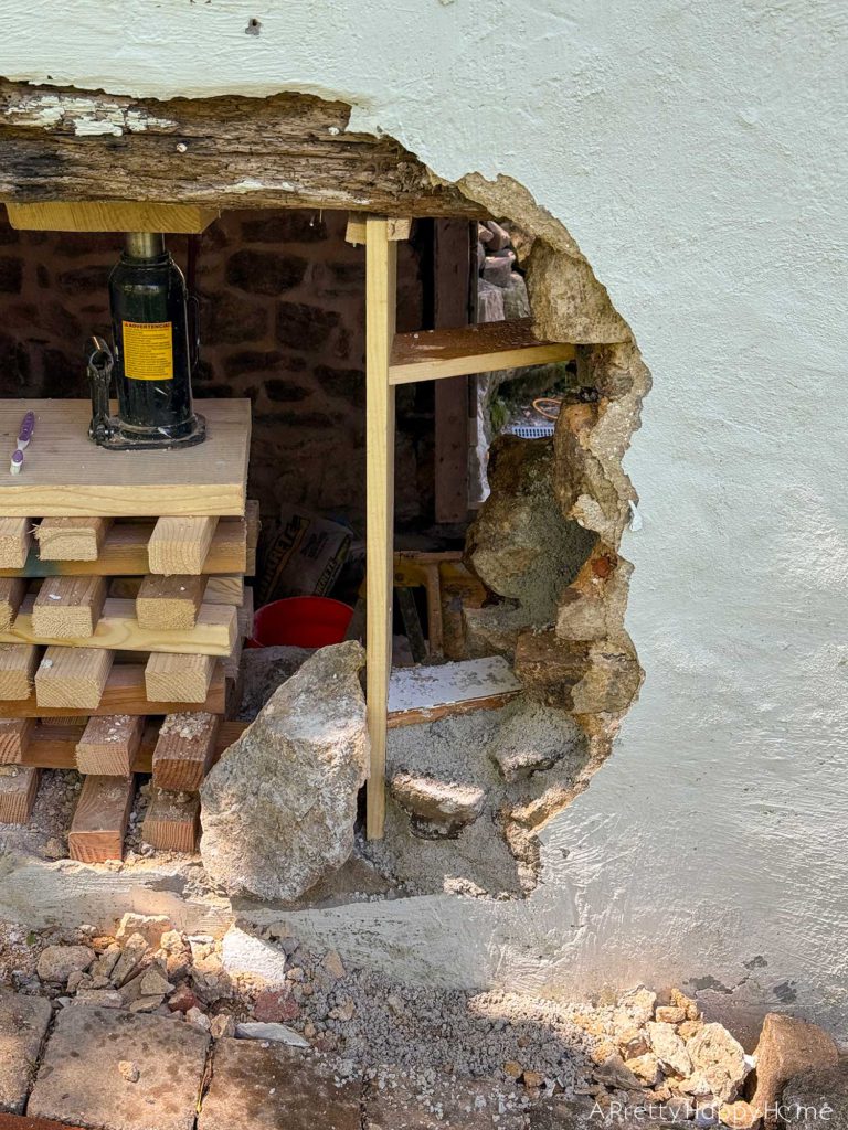 stone carriage house gym expansion how to install a window in a stone wall by mortaring in side jamb supports